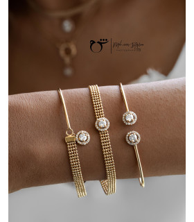 دستبند پونتو و تخمه - گالری شیدا مجد