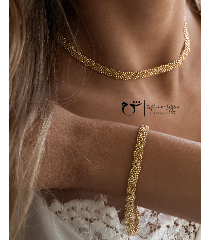 دستبند گلنار - گالری شیدا مجد