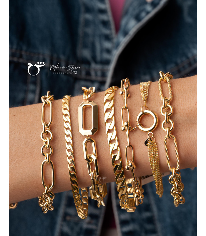 دستبند اووال یورمن - گالری شیدا مجد