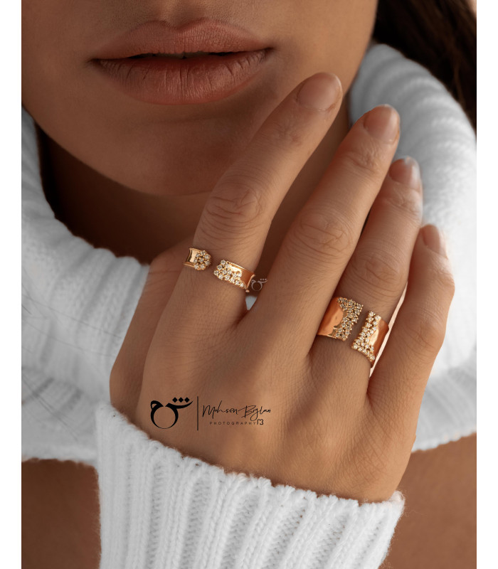 انگشتر نگار S-گالری شیدا مجد