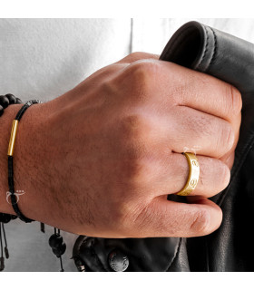 انگشتر طلا مردانه کارتیر