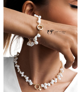 گردنبند قفل مدبر البرنارد و باروک - گاری شیدا مجد