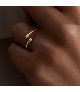 انگشتر ویرگول - گالری شیدا مجد