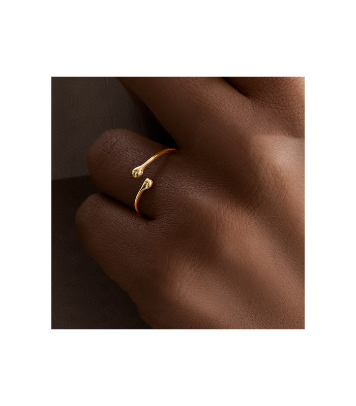 انگشتر ویرگول - گالری شیدا مجد