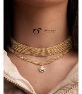 گردنبند پونتو و تخمه-گالری شیدا مجد