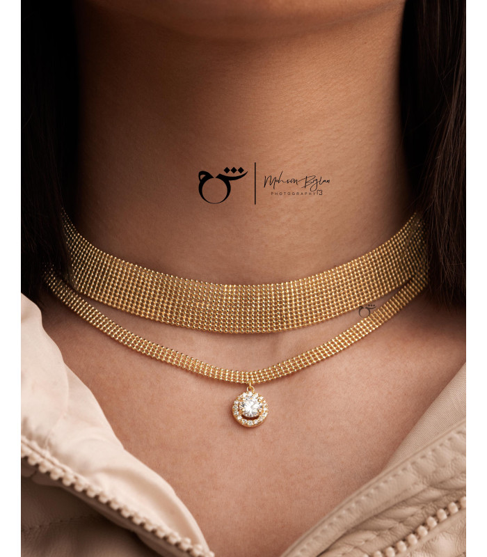 گردنبند پونتو و تخمه-گالری شیدا مجد