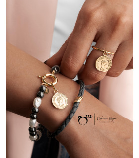 انگشتر رینگ سکه ملکه آویز