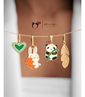 کودک آویز خرگوش میناکاری