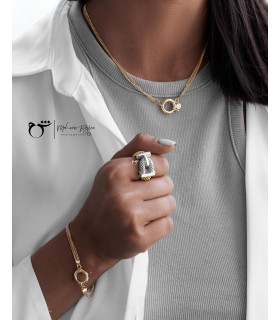 دستبند پنی چند رشته ای - گالری شیدا مجد