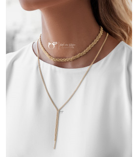 گردنبند رولباسی پونتو - گالری شیدا مجد