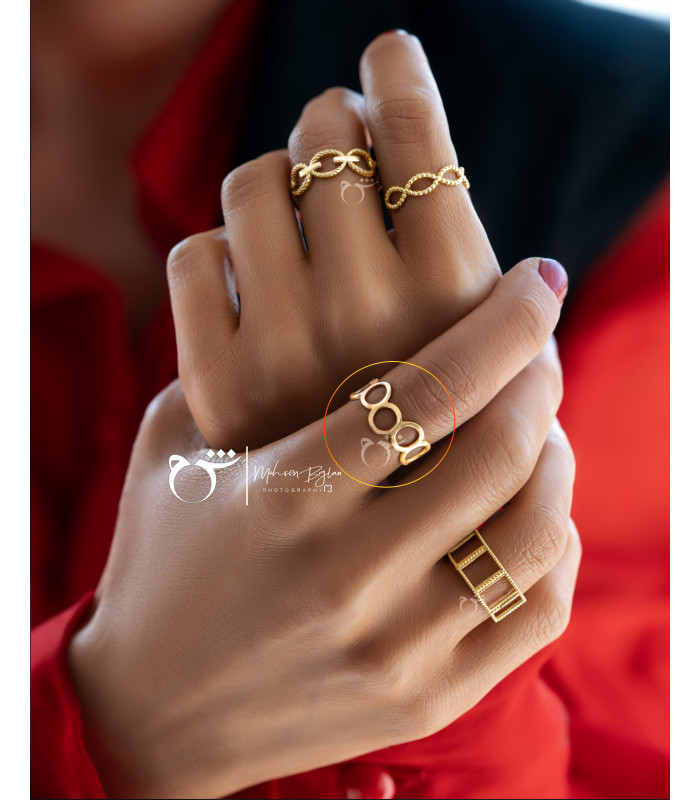 انگشتر تمام دایره-گالری شیدا مجد