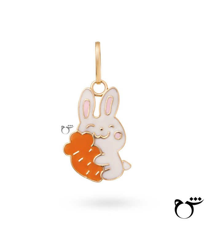 کودک آویز خرگوش میناکاری