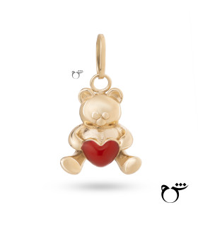 آویز تدی قرمز - گالری شیدا مجد