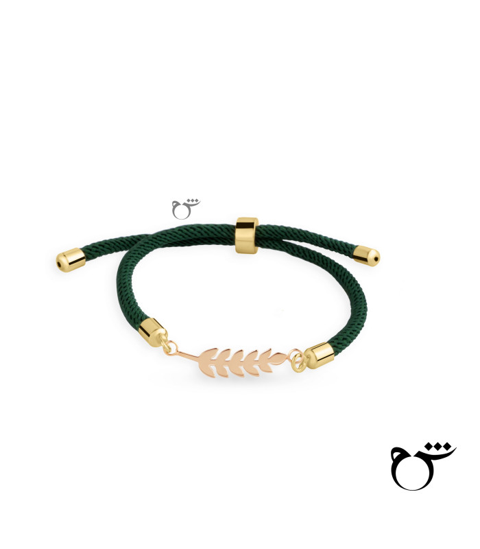 دستبند گندم بندی سبز