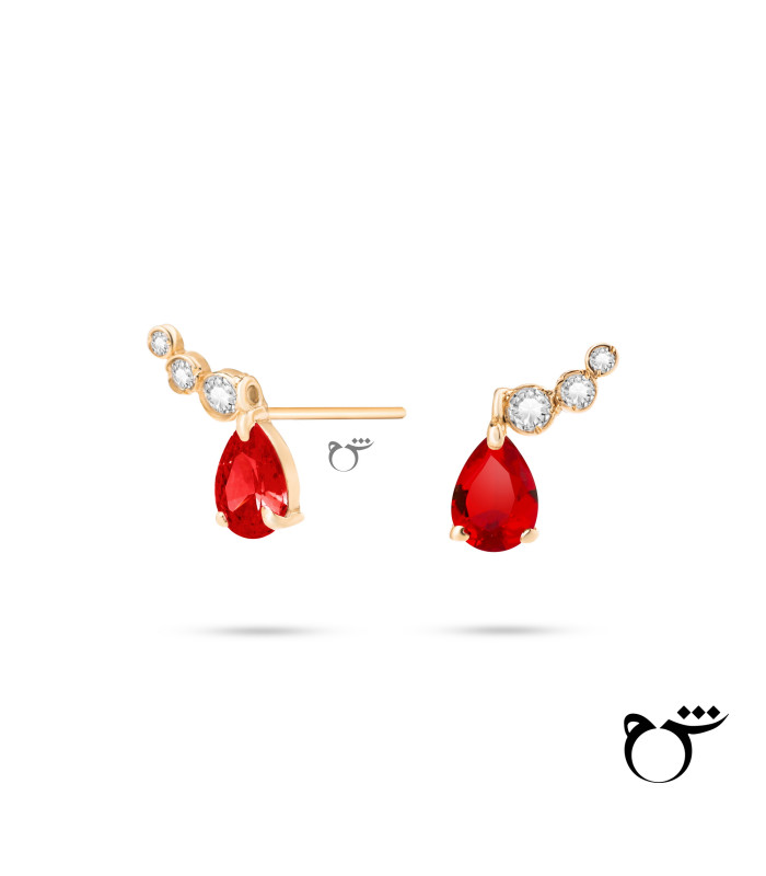 گوشواره ارمغان گارنت