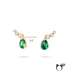 گوشواره ارمغان تورمالین