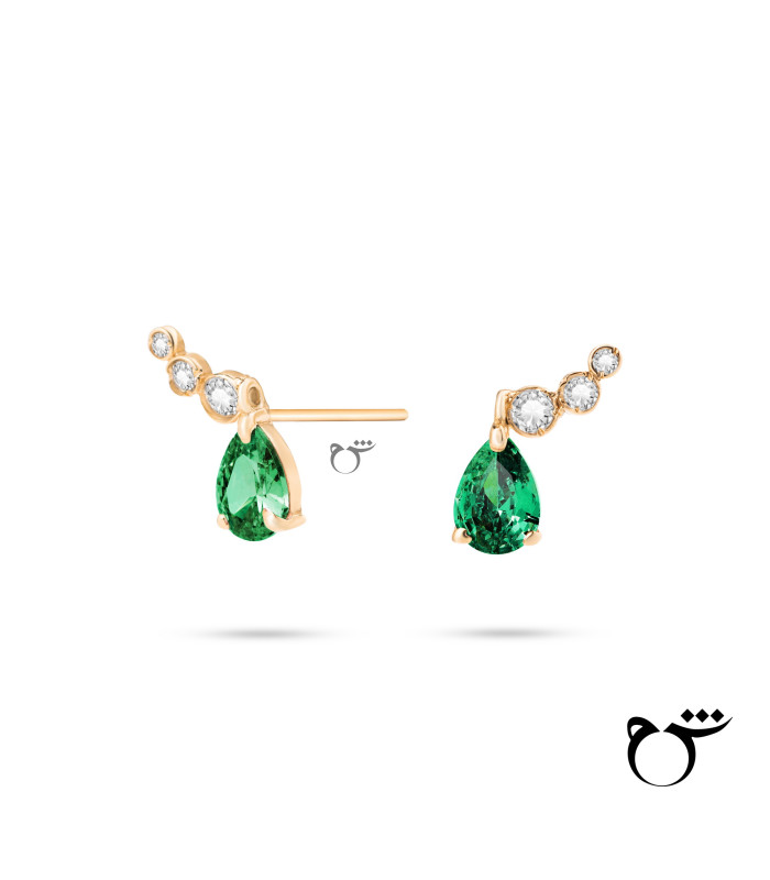 گوشواره ارمغان تورمالین