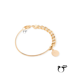 دستبند بنگل طلای کارتیه سکه