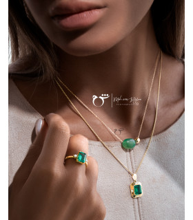 گردنبند گوی و جید - گالری شیدا مجد