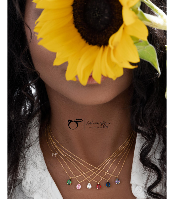 گردنبند اشک-گالری شیدا مجد