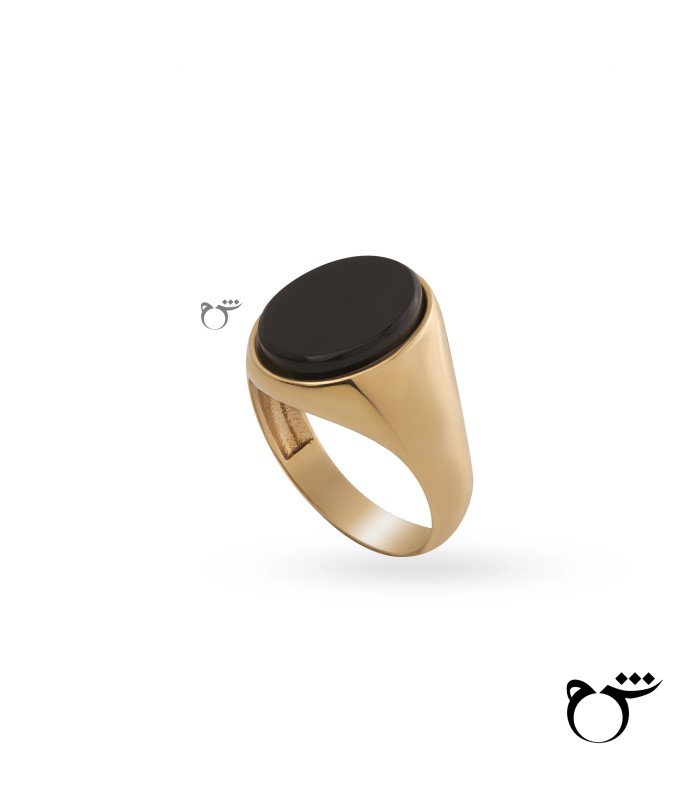 مردانه انگشتر اونیکس