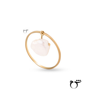 انگشتر رینگ باروک آویز-گالری شیدا مجد