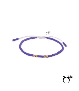 دستبند 4 البرنارد حدید بنفش-گالری شیدا مجد