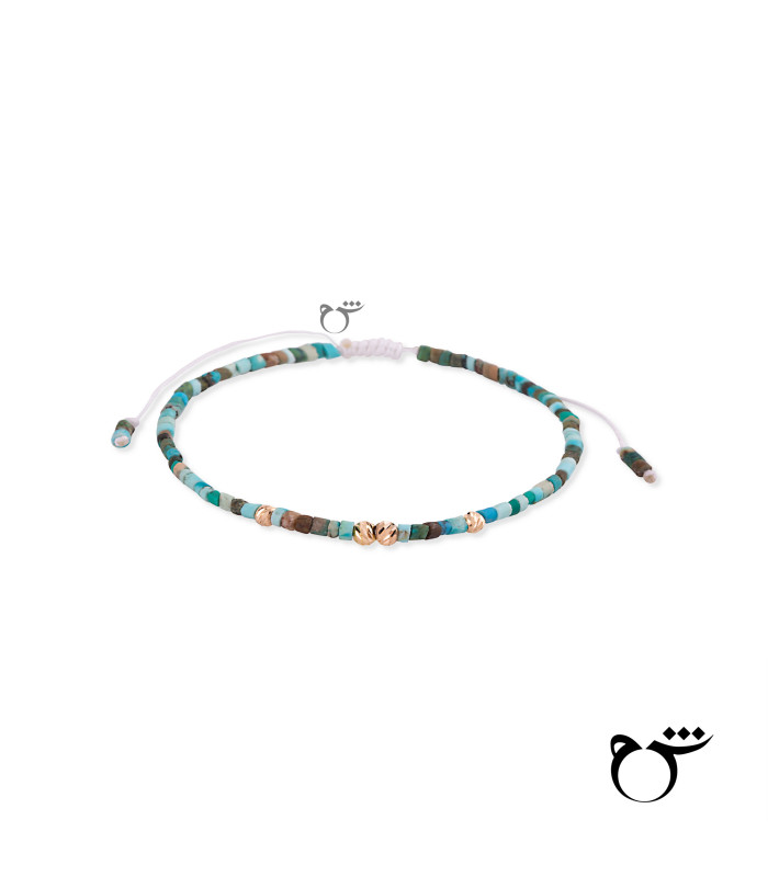 دستبند 4 البرنارد فیروزه کمرنگ