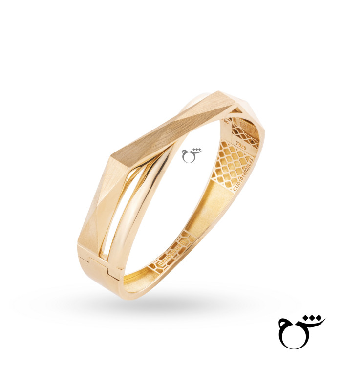 دستبند بنگل ضربدری ایتالیایی