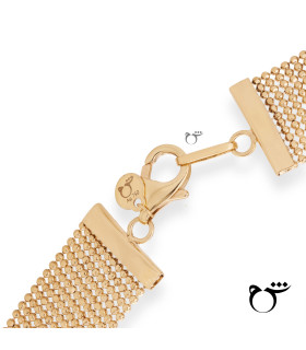 دستبند زنجیری طلا پونتو پلاس