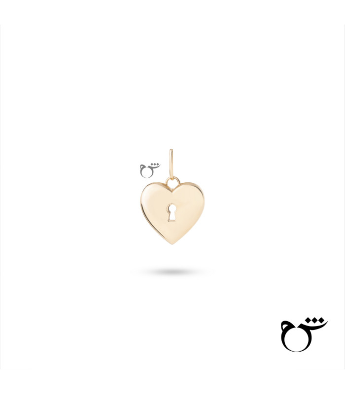 آویز قلب قفلی