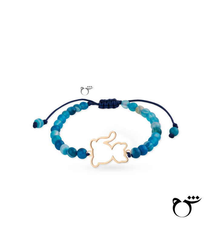 کودک دستبند گربه توخالی سنگی