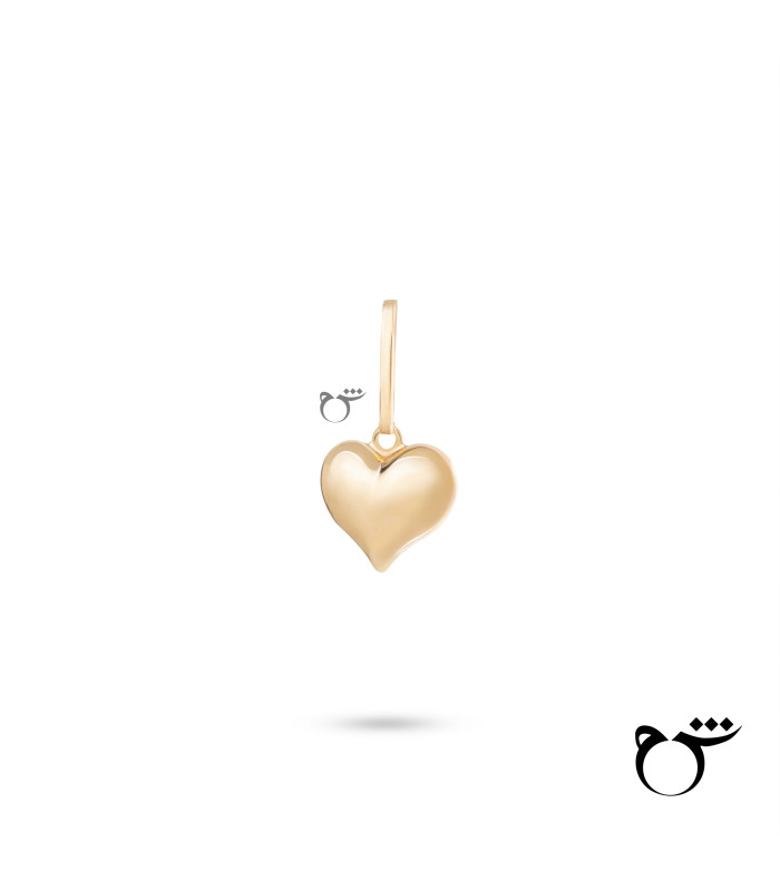 آویز قلب دامله کوچک-گالری شیدا مجد