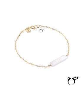 دستبند باروک کشیده زنجیری-گالری شیدا مجد