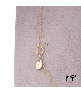 گردنبند چوکر تک نگین زیرکن-گالری شیدا مجد