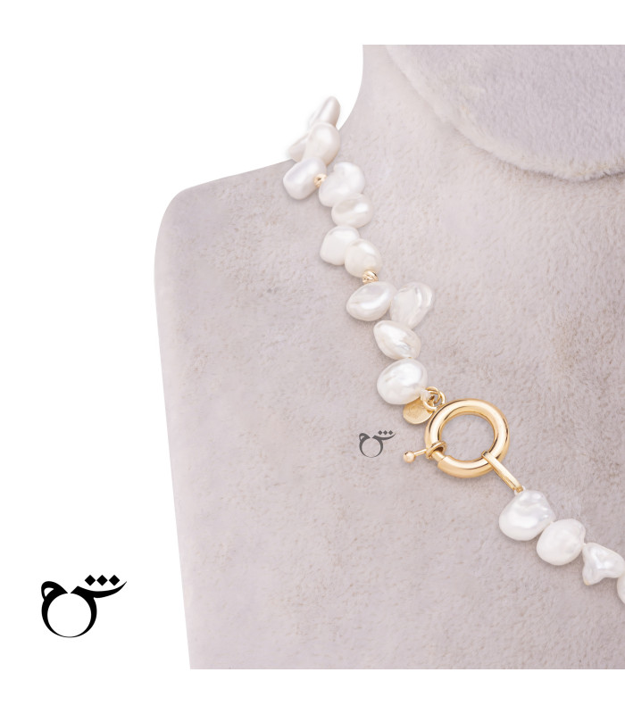 گردنبند قفل مدبر البرنارد و باروک - گاری شیدا مجد