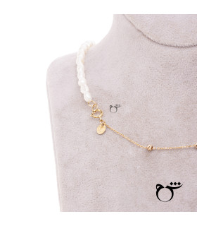 گردنبند تخمه البرنارد باروک ریز-گالری شیدا مجد