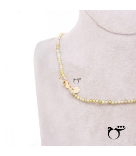 گردنبند البرنارد باروک و سواروسکی سبز-گالری شیدا مجد