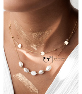 گردنبند البرنارد باروک زنجیری-گالری شیدا مجد