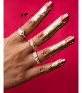 انگشتر تخمه کوچک-گالری شیدا مجد