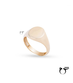 انگشتر دایره توپر