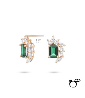 گوشواره باگت مارکیز تورمالین