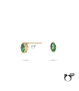 گوشواره مارکیز تورمالین-گالری شیدا مجد