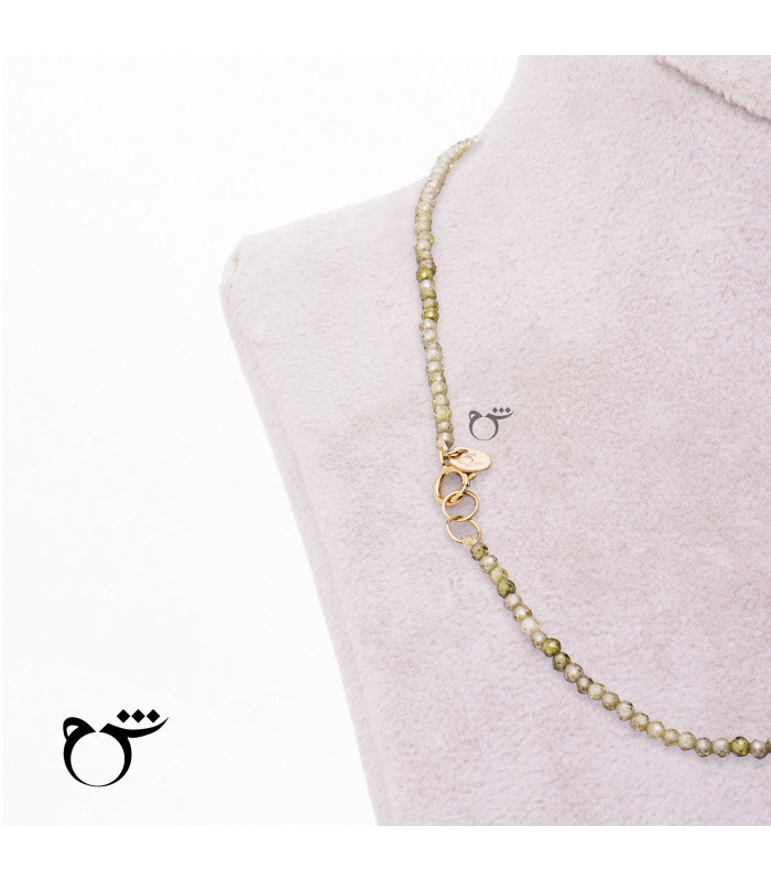 کودک گردنبند شیر میناکاری سنگی سبز-گالری شیدا مجد