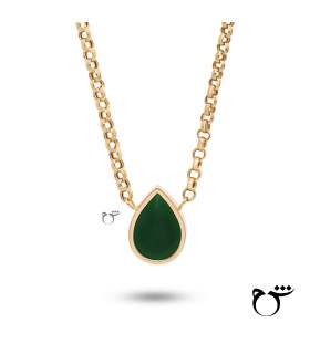 گردنبند رولو یشم