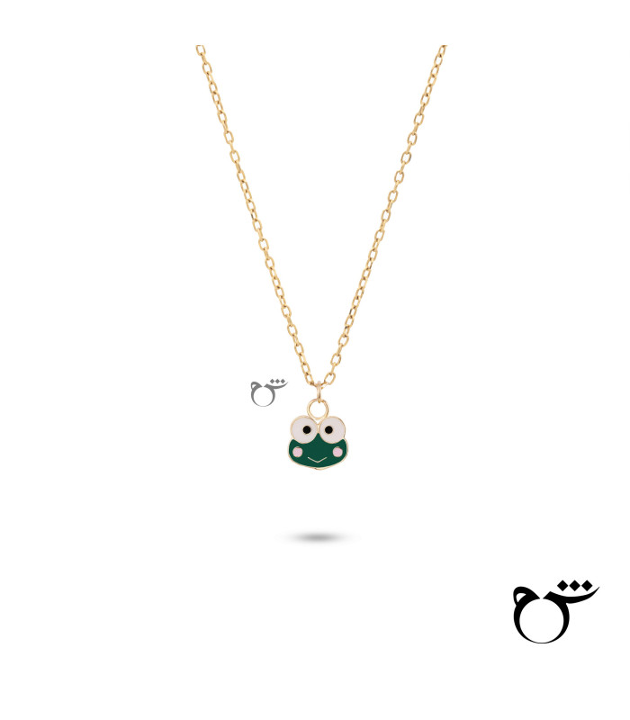 کودک گردنبند قورباغه میناکاری