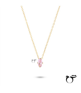 گردنبند مارکیز رز کوارتز