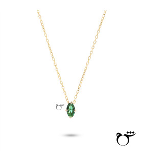 گردنبند مارکیز تورمالین