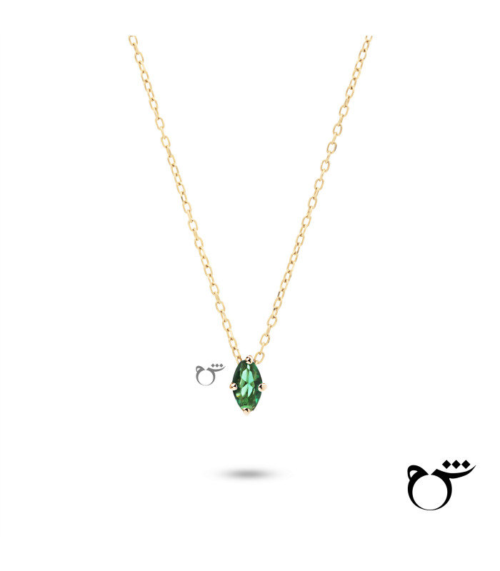 گردنبند مارکیز تورمالین