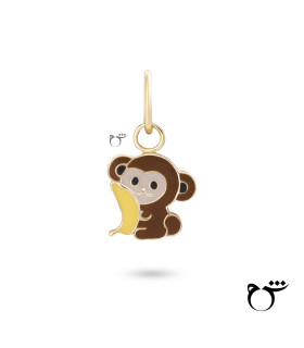 کودک آویز میمون میناکاری-گالری شیدا مجد